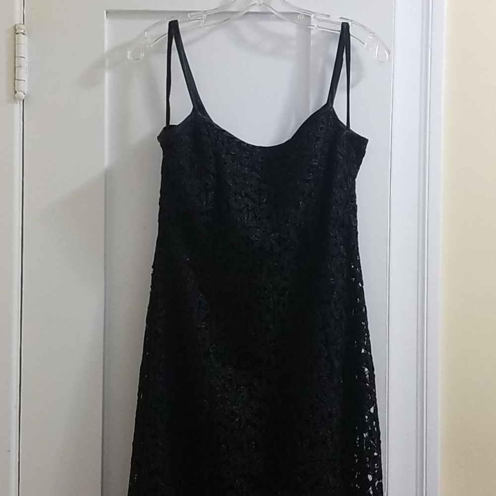 Black evening dress